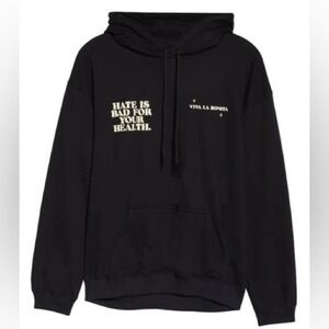 VIVA LA BONITA
Grateful Cotton Hoodie In Black Size XXXL 3XL NWT